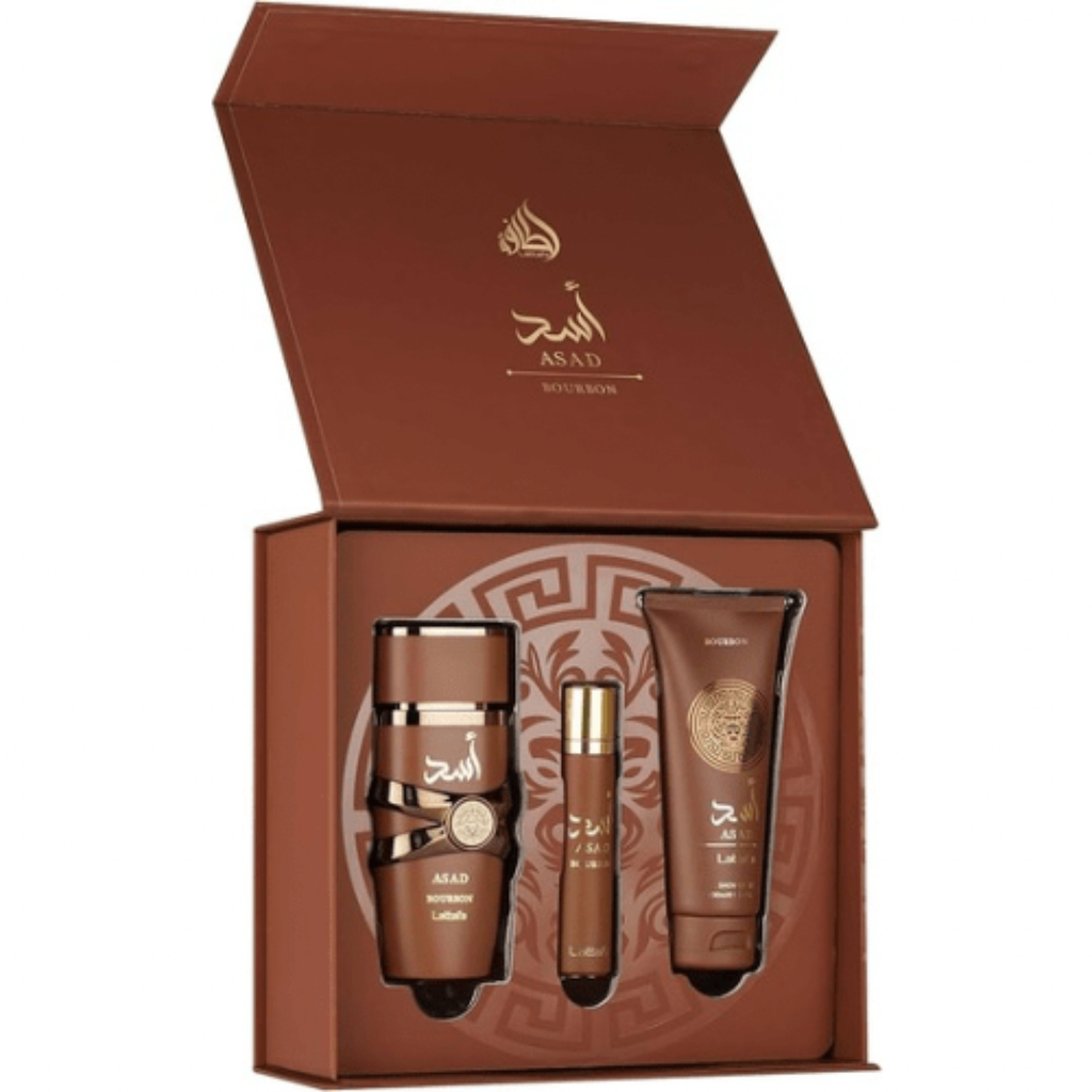 Asad Bourbon 3pc Gift Set